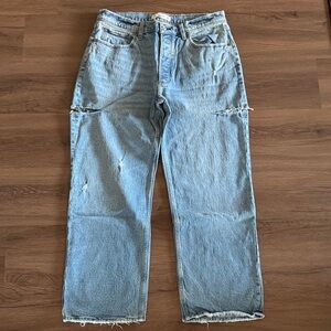 Abercrombie & Fitch Classic Blue Women’s 90’s Baggy Low Rise